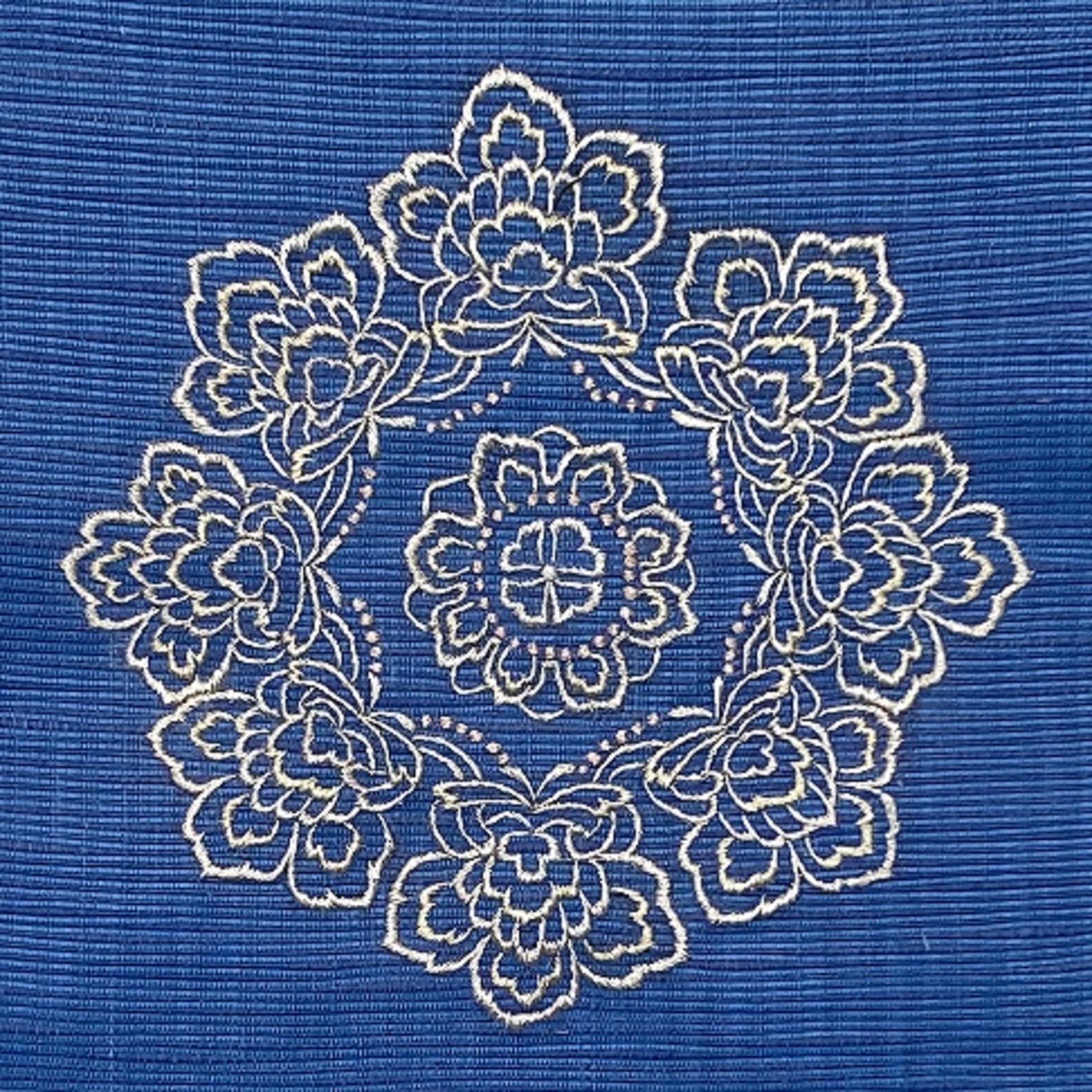 夢訪庵」の名古屋帯（未使用） 古くさい 